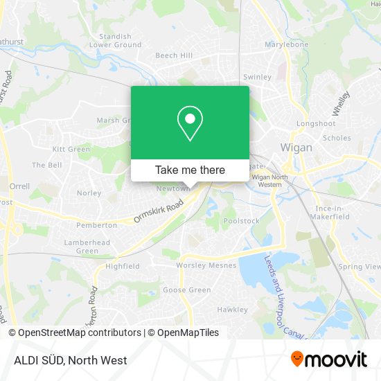 ALDI SÜD map