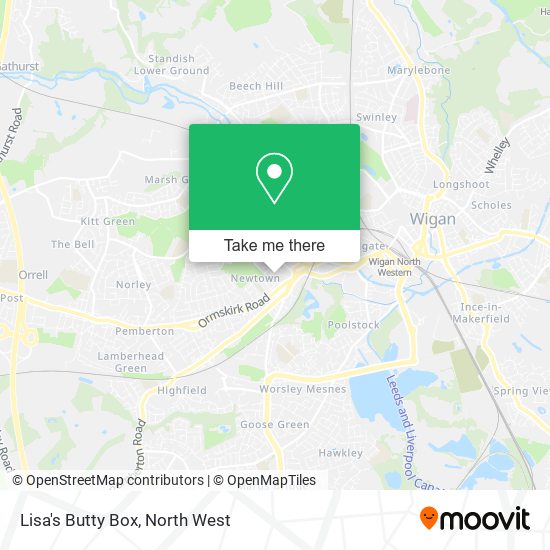 Lisa's Butty Box map
