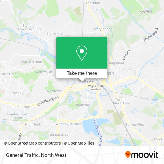 General Traffic map