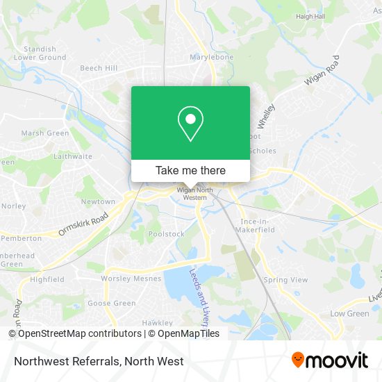 Northwest Referrals map