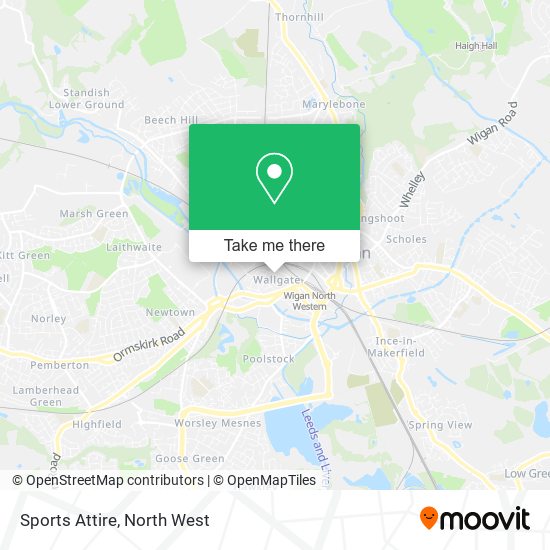 Sports Attire map