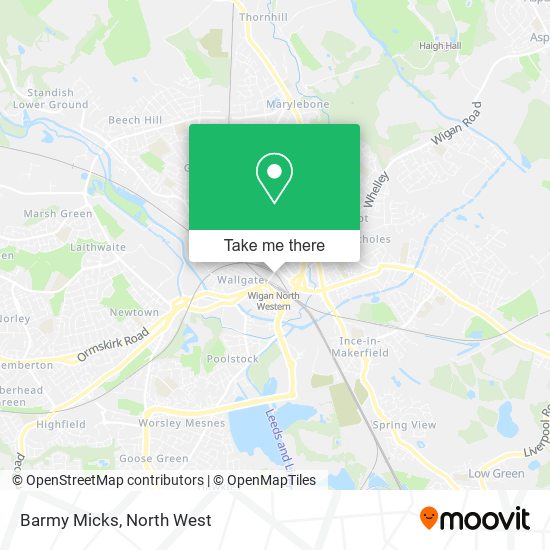 Barmy Micks map