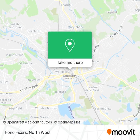 Fone Fixers map