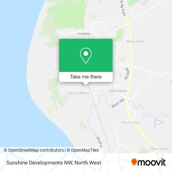 Sunshine Developments NW map