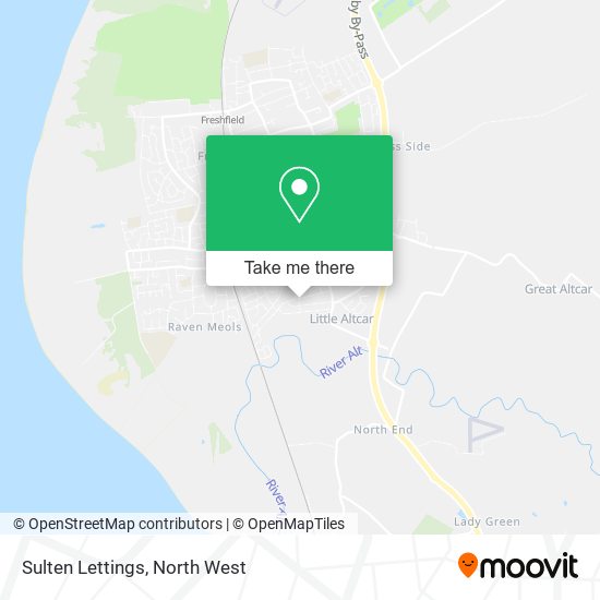 Sulten Lettings map
