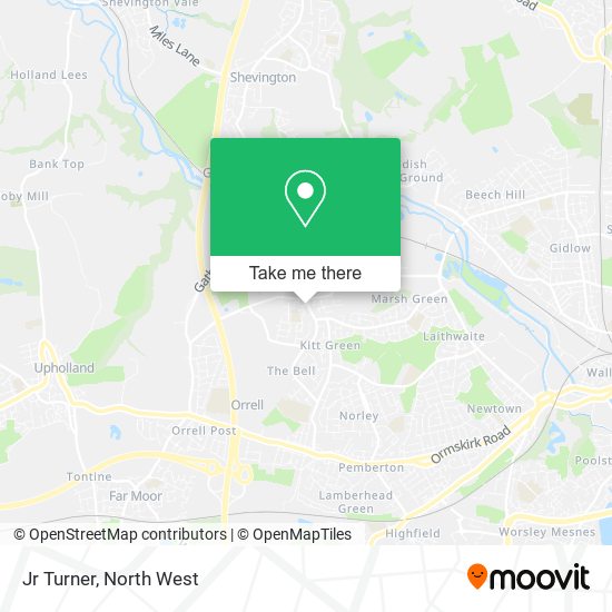 Jr Turner map