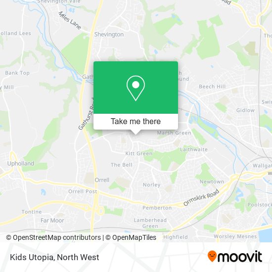 Kids Utopia map