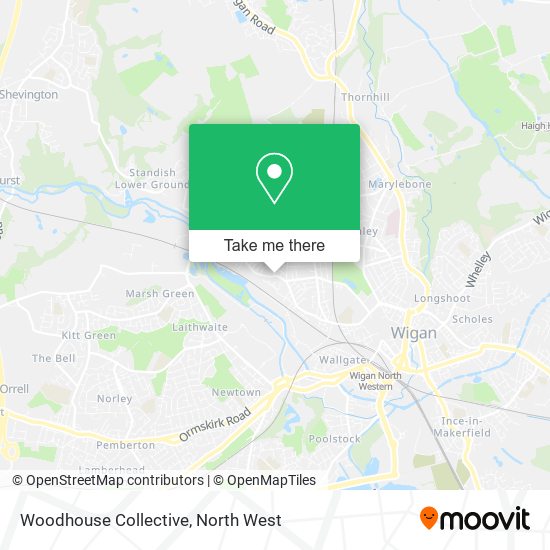 Woodhouse Collective map