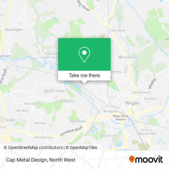 Cap Metal Design map