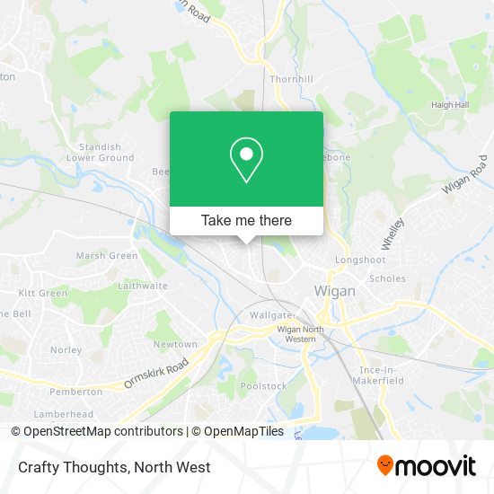 Crafty Thoughts map