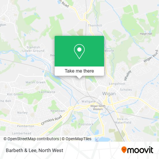 Barbeth & Lee map