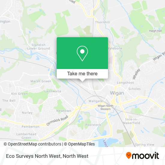 Eco Surveys North West map