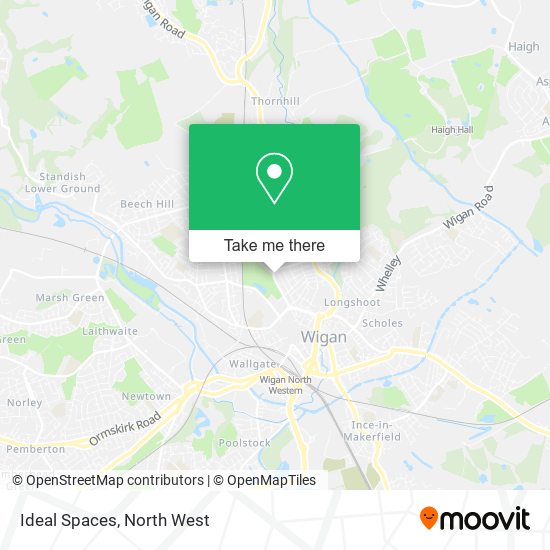 Ideal Spaces map