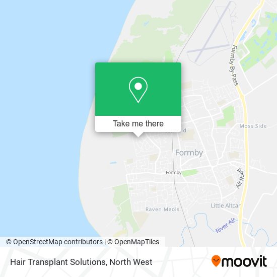 Hair Transplant Solutions map