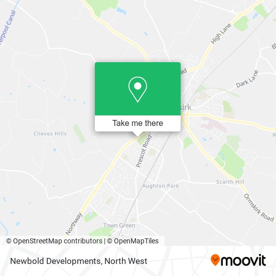 Newbold Developments map