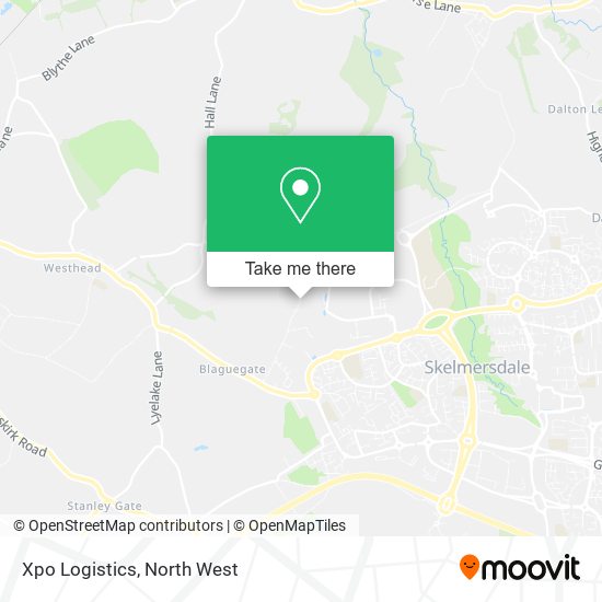 Xpo Logistics map