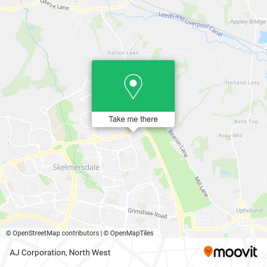 AJ Corporation map