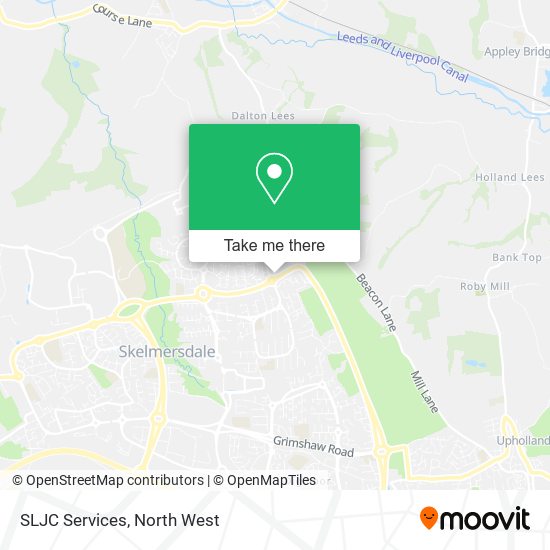 SLJC Services map