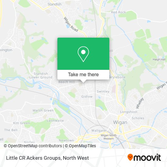 Little CR Ackers Groups map