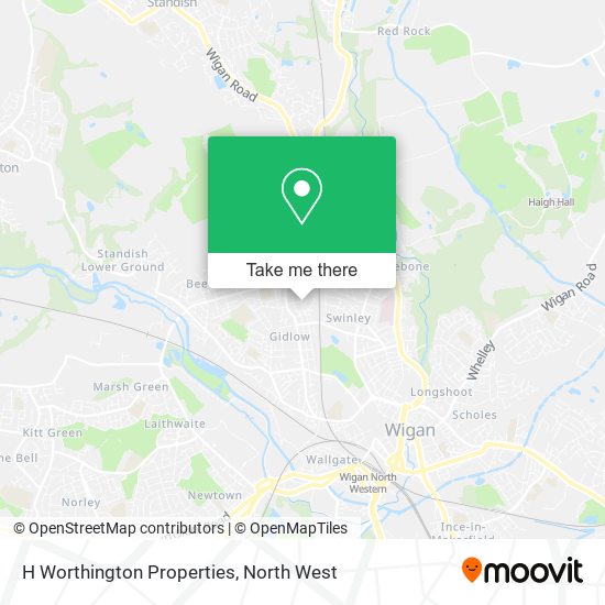 H Worthington Properties map