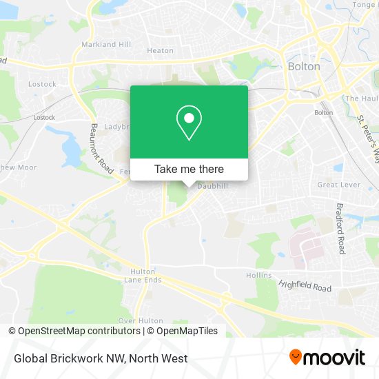 Global Brickwork NW map