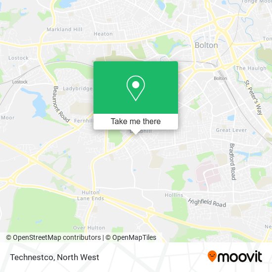 Technestco map