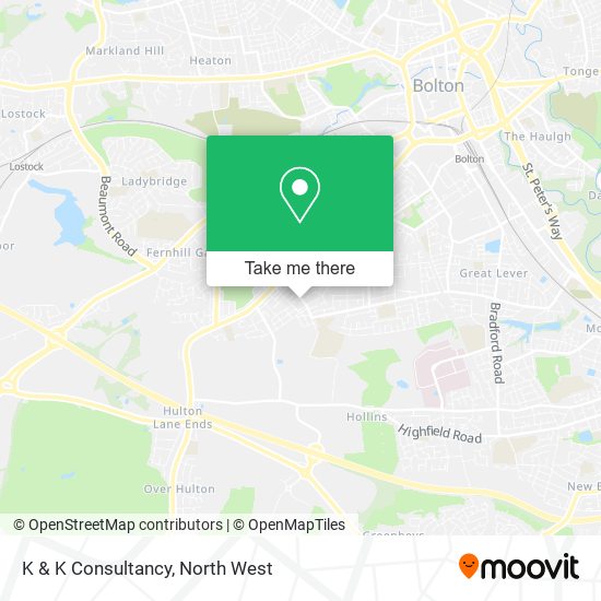 K & K Consultancy map