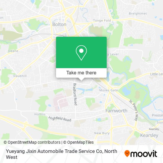 Yueyang Jixin Automobile Trade Service Co map