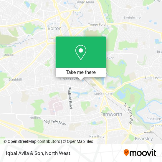 Iqbal Avila & Son map