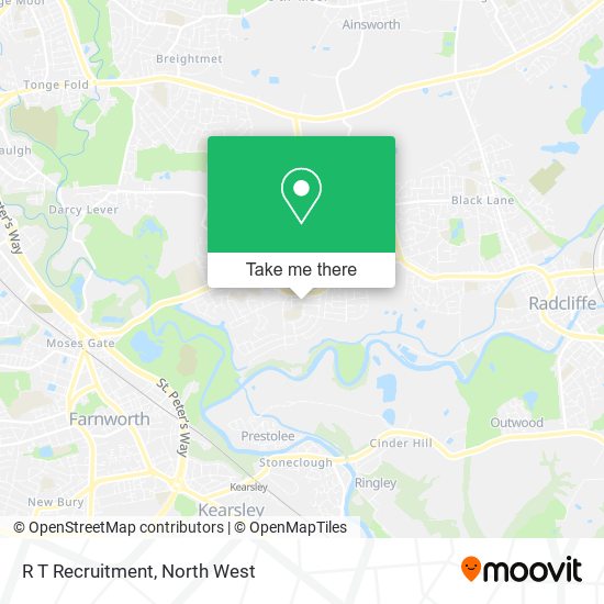 R T Recruitment map