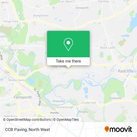 CCB Paving map
