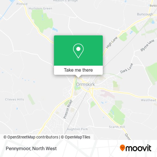 Pennymoor map