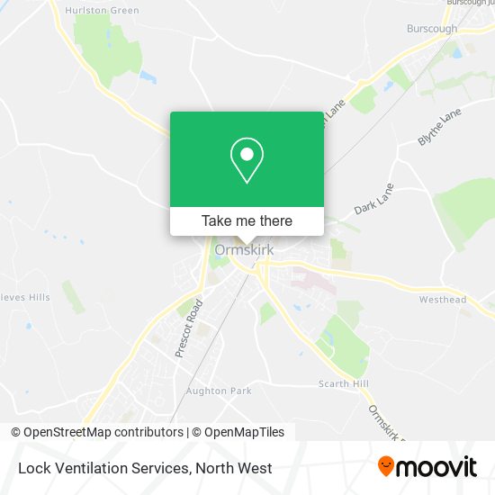 Lock Ventilation Services map