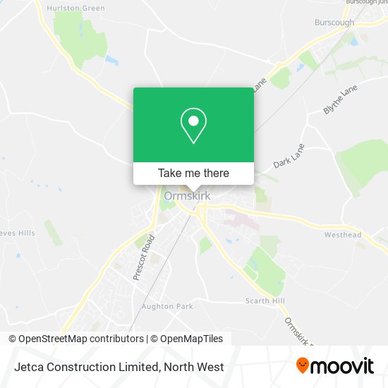 Jetca Construction Limited map