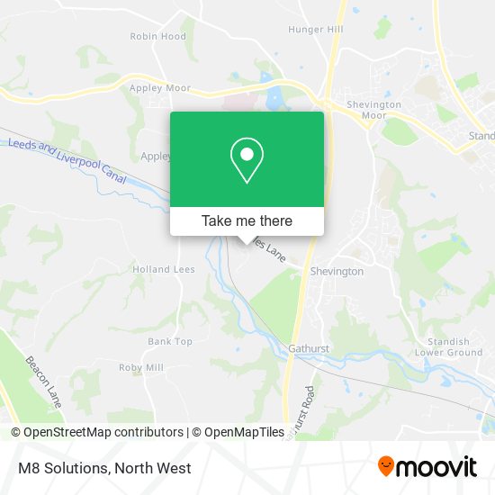 M8 Solutions map