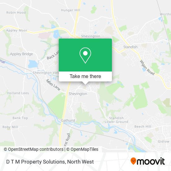 D T M Property Solutions map