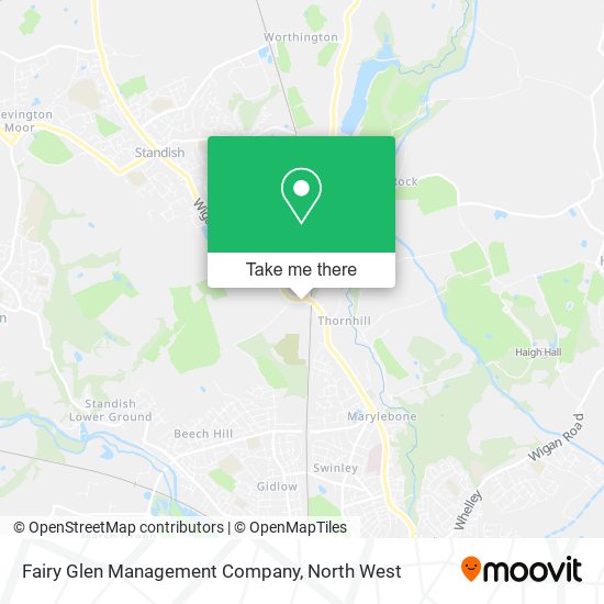 Fairy Glen Management Company map