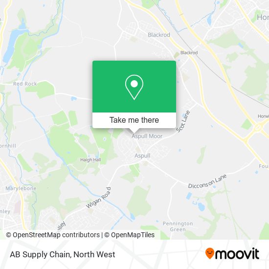AB Supply Chain map