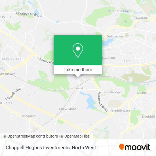 Chappell Hughes Investments map