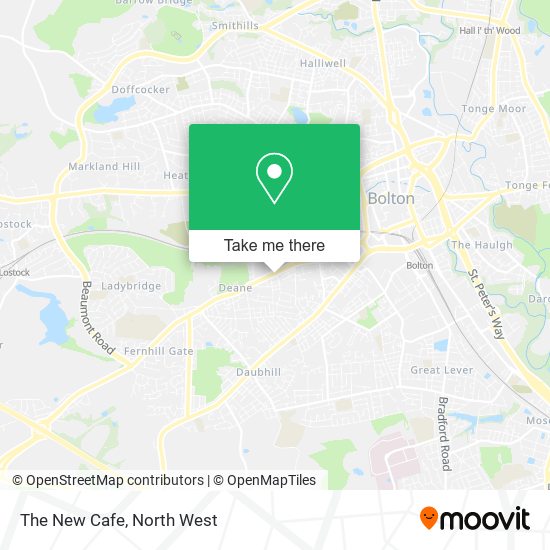 The New Cafe map