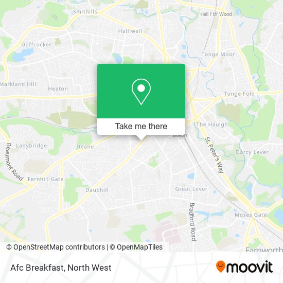 Afc Breakfast map