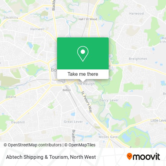 Abtech Shipping & Tourism map