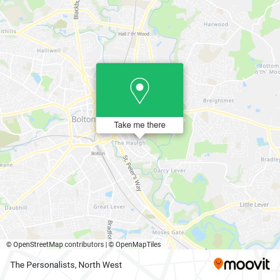 The Personalists map