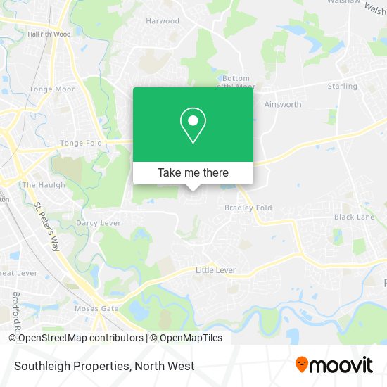 Southleigh Properties map