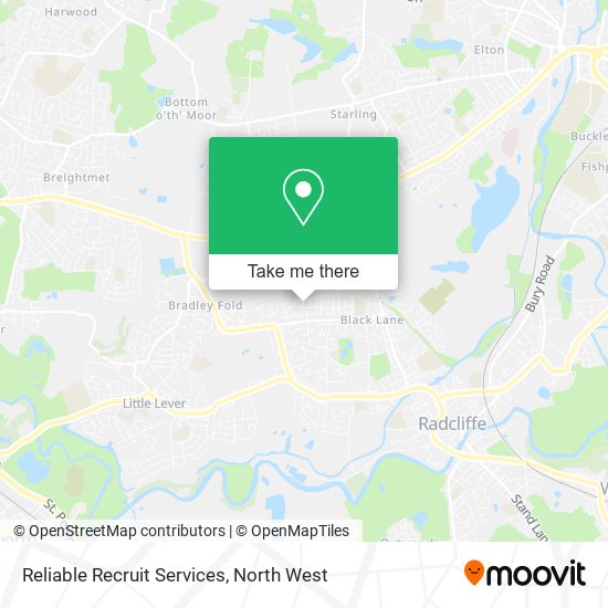 Reliable Recruit Services map