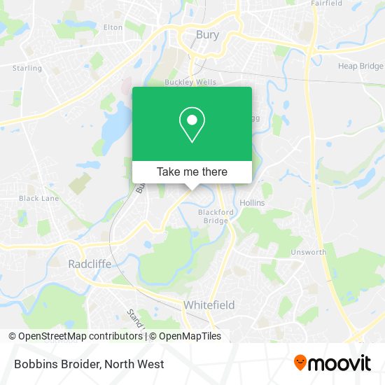 Bobbins Broider map