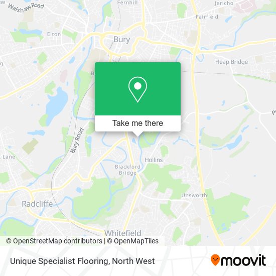 Unique Specialist Flooring map