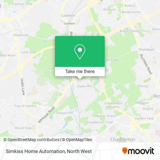 Simkiss Home Automation map