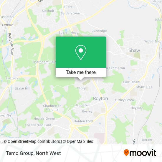 Temo Group map