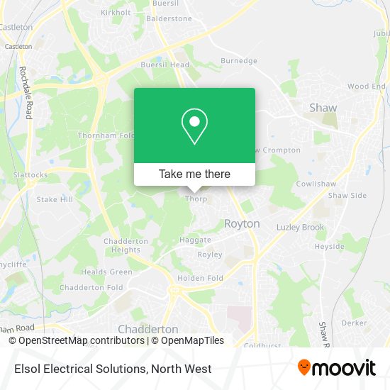 Elsol Electrical Solutions map